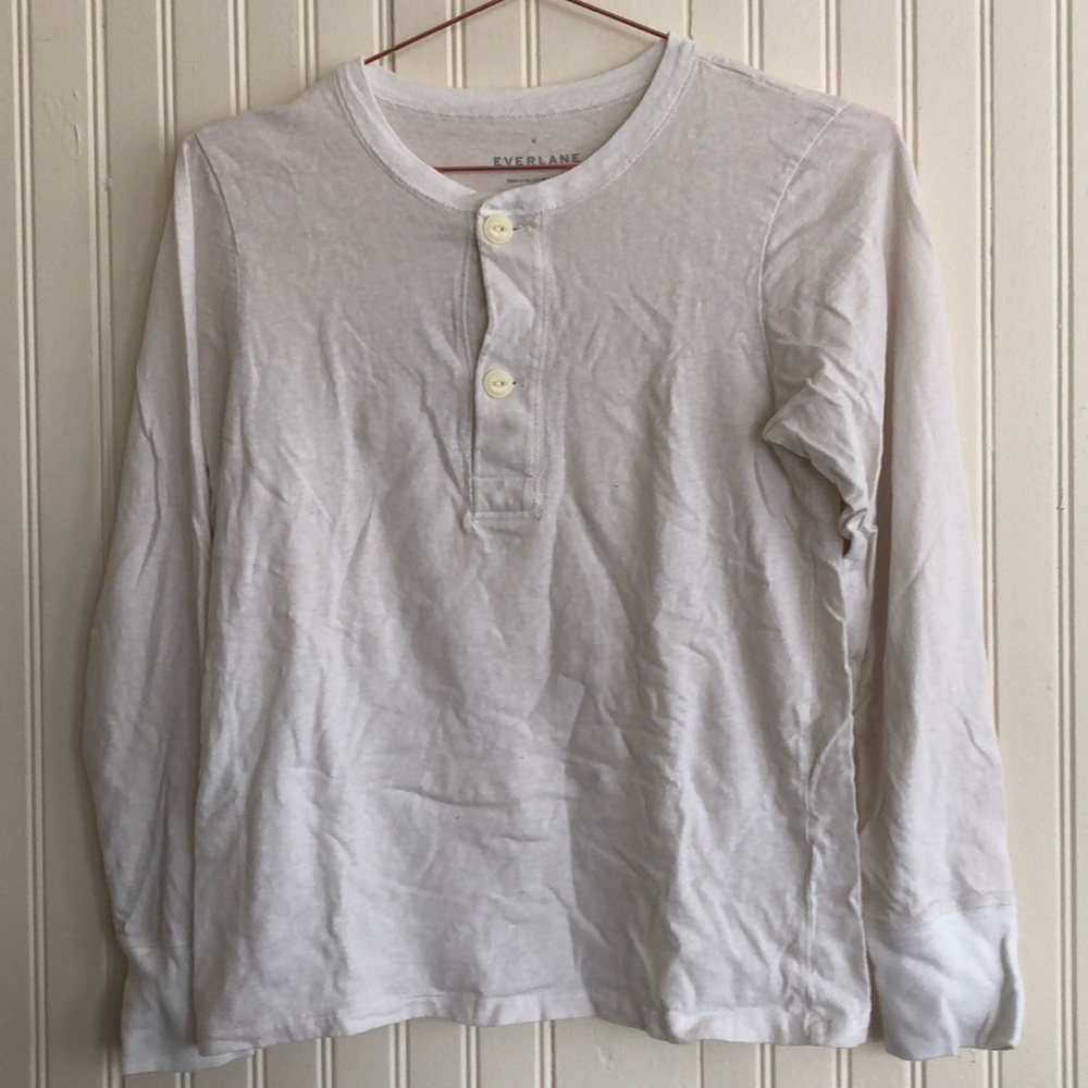 Everlane cotton henley